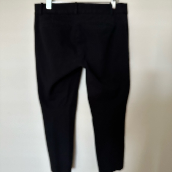 J Crew side zip CROP Cameron pant, black, size 8 - Picture 3 of 7